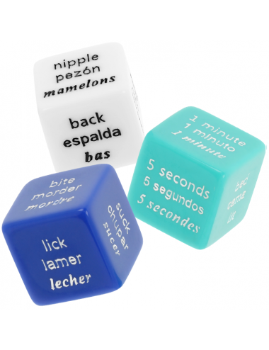 Sextoys - Jeux coquins - Waterfeel juego de dados erãticos es/fr/en - Waterfeel