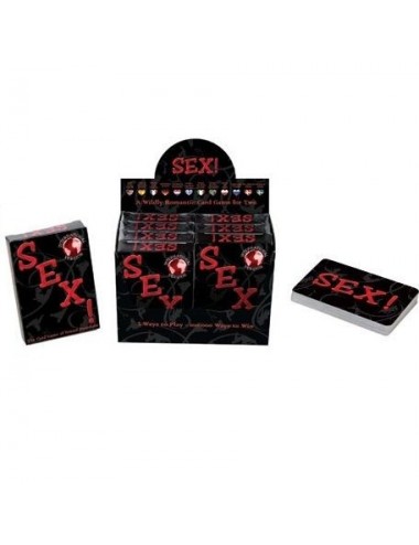 Sextoys - Jeux coquins - Jeu de cartes international sex! en, es, fr, de, ne, it, por, ru, dan, sve - Kheper Games