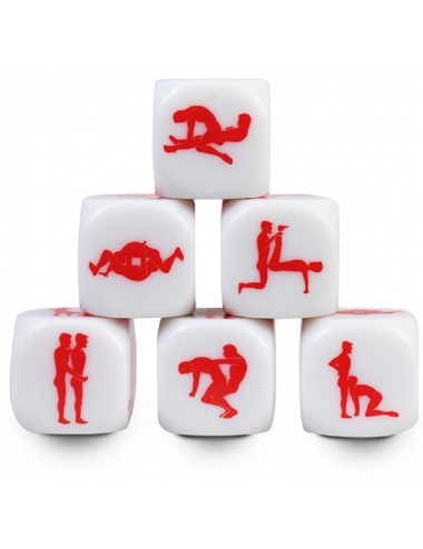 Sextoys - Jeux coquins - Secretplay dado kamasutra gay 25mm - Secretplay 100% Games