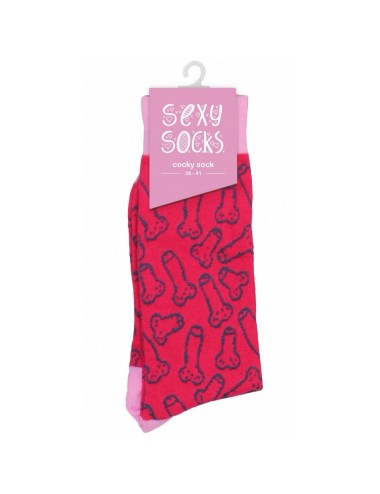 Chaussettes Sexy Socks Motifs Pénis - T 42-46