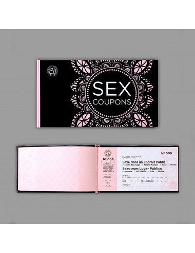 Sextoys - Jeux coquins - Sex Coupons - Secret Play - Secret Play