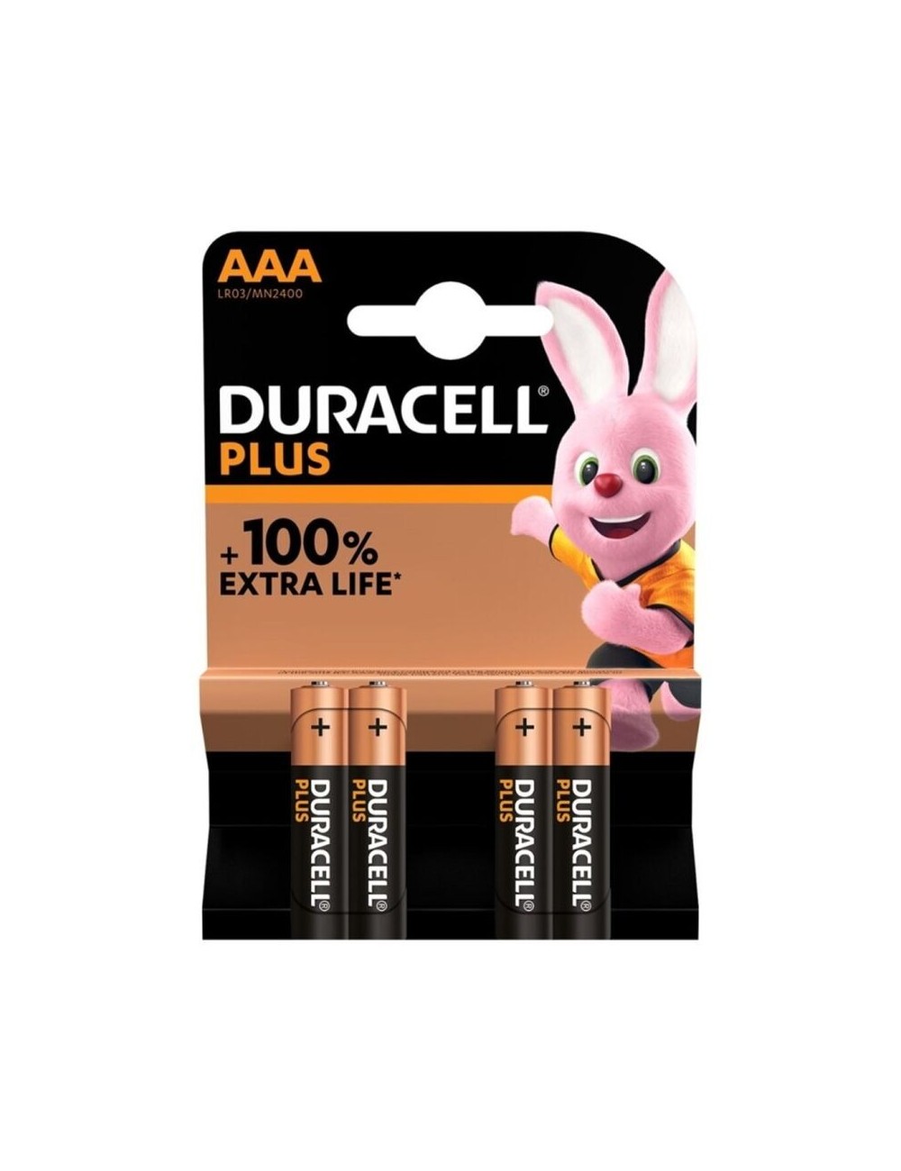 Sextoys - Accessoires - PILE ALCALINE DURACELL PLUS POWER 100 AAA LR03 4 UNITà - Duracell