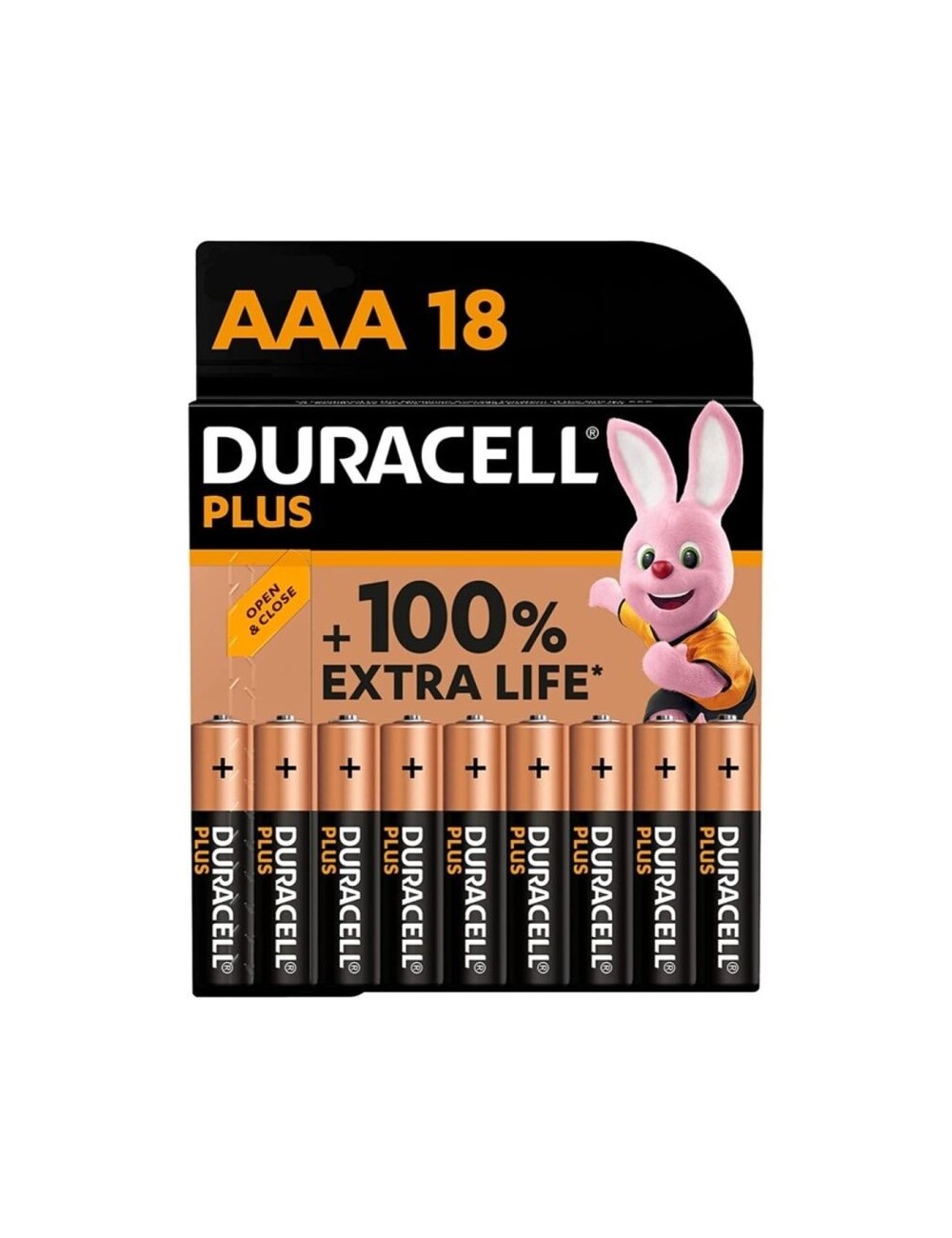 Sextoys - Accessoires - PILE ALCALINE DURACELL PLUS POWER 100 AAA LR03 18 UNITà - Duracell