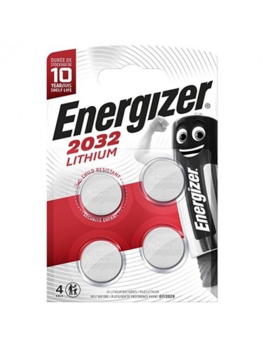 Sextoys - Accessoires - ENERGIZER BATTERIE LITHIUM BOUTON CR2032 3V 4 UNITà - Energizer