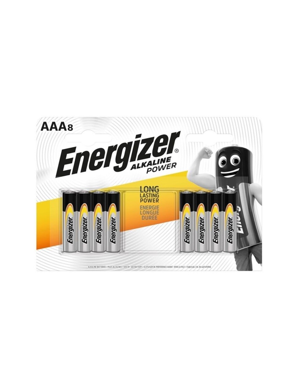 Sextoys - Accessoires - PILE ALCALINE ENERGIZER PUISSANCE AAA LR03 8 UNITà - Energizer