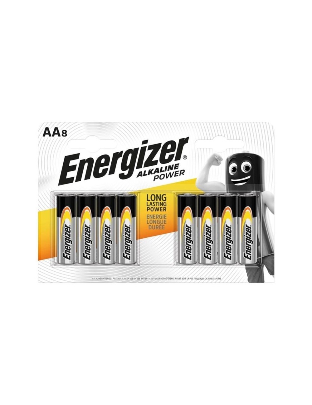 Sextoys - Accessoires - ENERGIZER POWER PILE ALCALINE AA LR6 8 UNITà - Energizer