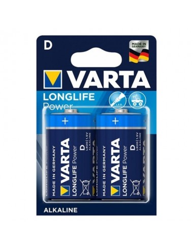 Sextoys - Accessoires - VARTA LONGLIFE POWER PILE ALCALINE D LR20 2 UNITà - Varta