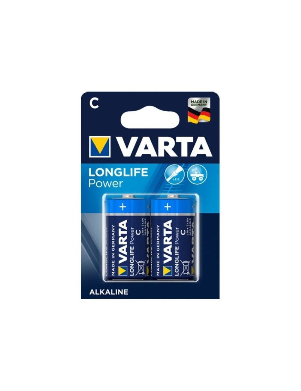 Sextoys - Accessoires - VARTA LONGLIFE POWER PILE ALCALINE C LR14 2 UNITà - Varta