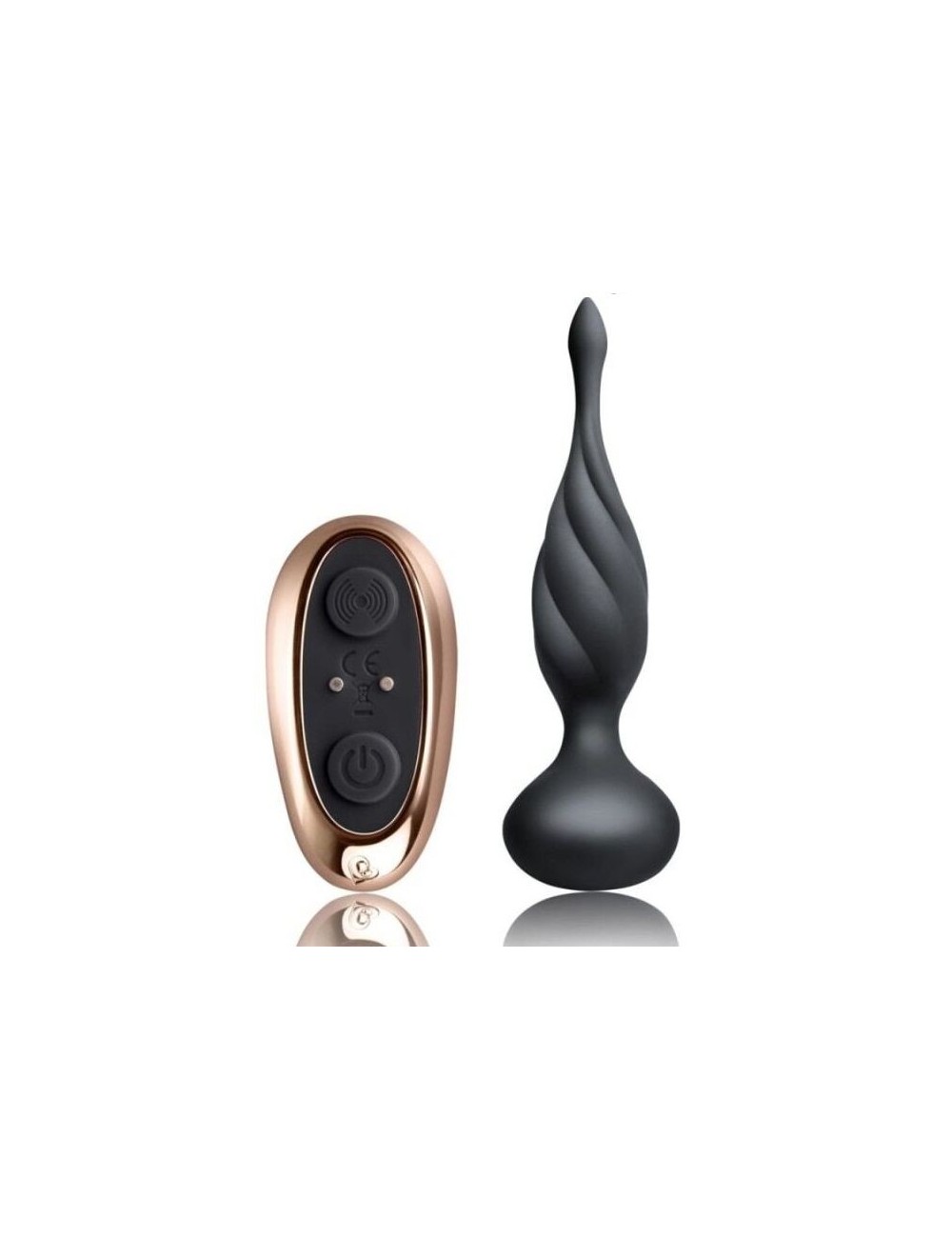 Sextoys - Vibromasseurs - ROCKS OFF DàCOUVREZ LE STIMULATEUR ANAL NOIR - Rocks-off