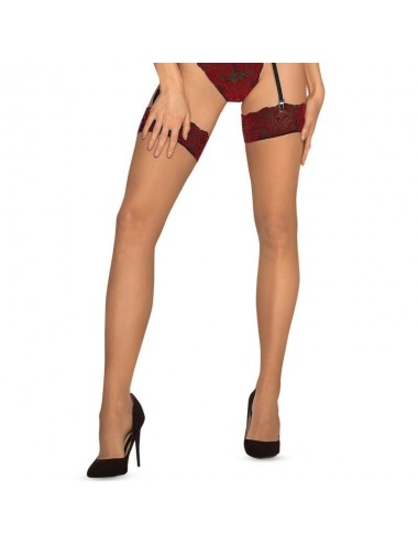 Lingerie - Bas - OBSESSIVE - BAS SUGESTINA S/M - Obsessive Garter & Stockings