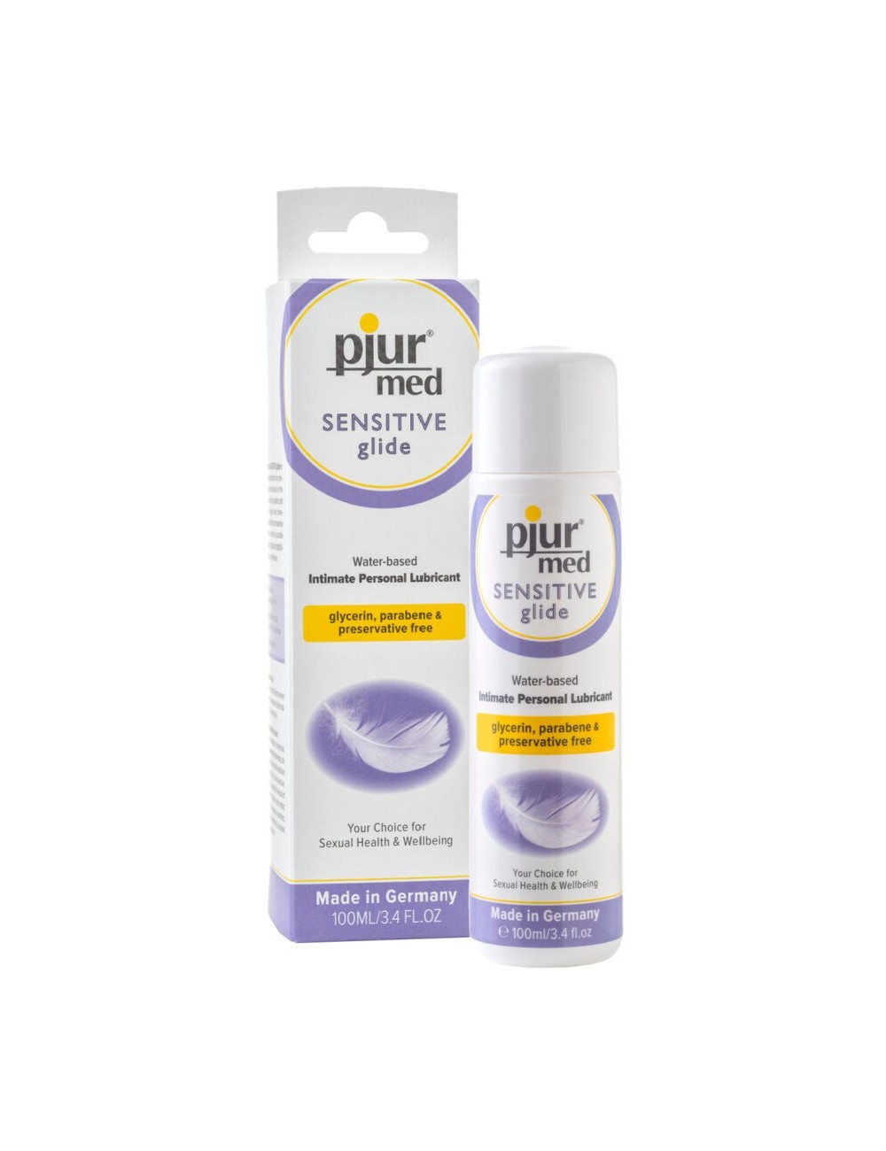 PJUR MED SENSITIVE GLIDE LUBRIFIANT AQUEUSE 100 ML - Huiles de massage - Pjur