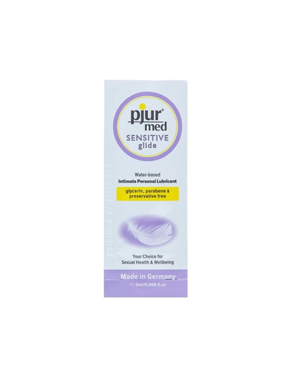 LUBRIFIANT A BASE D''EAU PJUR MED SENSITIVE GLIDE 2 ML - Huiles de massage - Pjur