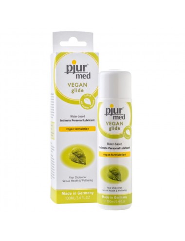 LUBRIFIANT à BASE D''EAU PJUR MED VEGAN GLIDE 100 ML - Huiles de massage - Pjur