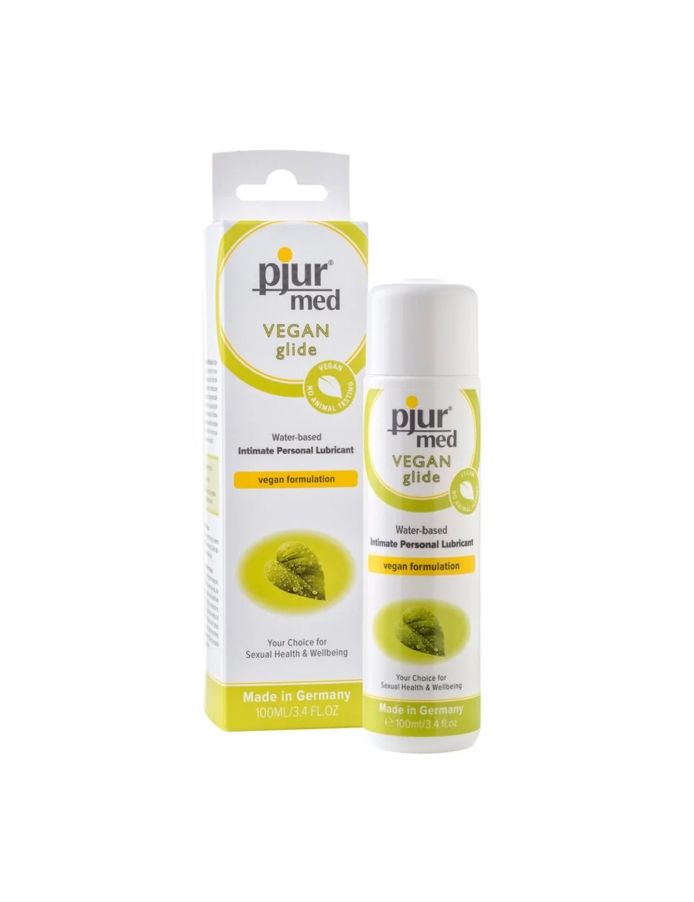 LUBRIFIANT à BASE D''EAU PJUR MED VEGAN GLIDE 100 ML - Huiles de massage - Pjur LUBRIFIANT à BASE D''EAU PJUR MED VEGAN GLIDE 100 ML - Huiles de massage - Pjur