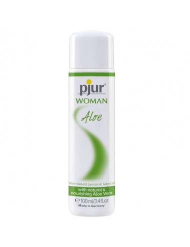 PJUR WOMAN ALOE LUBRIFIANT A BASE D''EAU 100 ML - Aphrodisiaques - Pjur