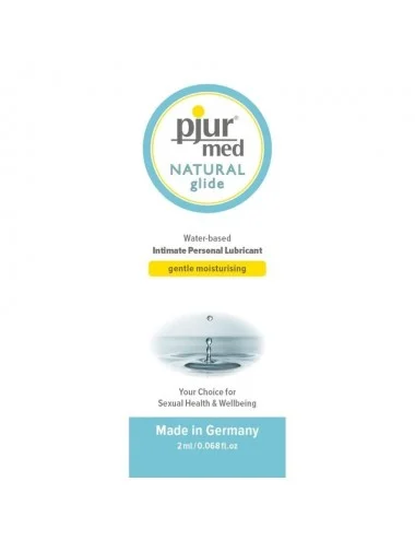 LUBRIFIANT NATUREL A BASE D''EAU PJUR MED 2 ML - Huiles de massage - Pjur