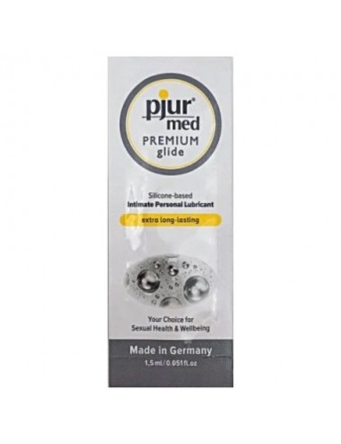 PJUR MED PREMIUM GLIDE 1,5 ML - Huiles de massage - Pjur