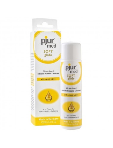 PJUR MED SOFT GLIDE LUBRIFIANT SILICONE 100 ML - Huiles de massage - Pjur