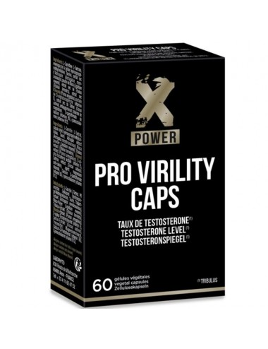 CAPSULES XPOWER PRO VIRILITY 60 CAPSULES - Plaisirs Intimes - XPOWER