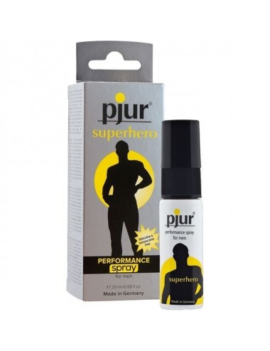 PJUR SUPERHERO PERFORMANCE SPRAY DELAY 20 ML - Aphrodisiaques - Pjur