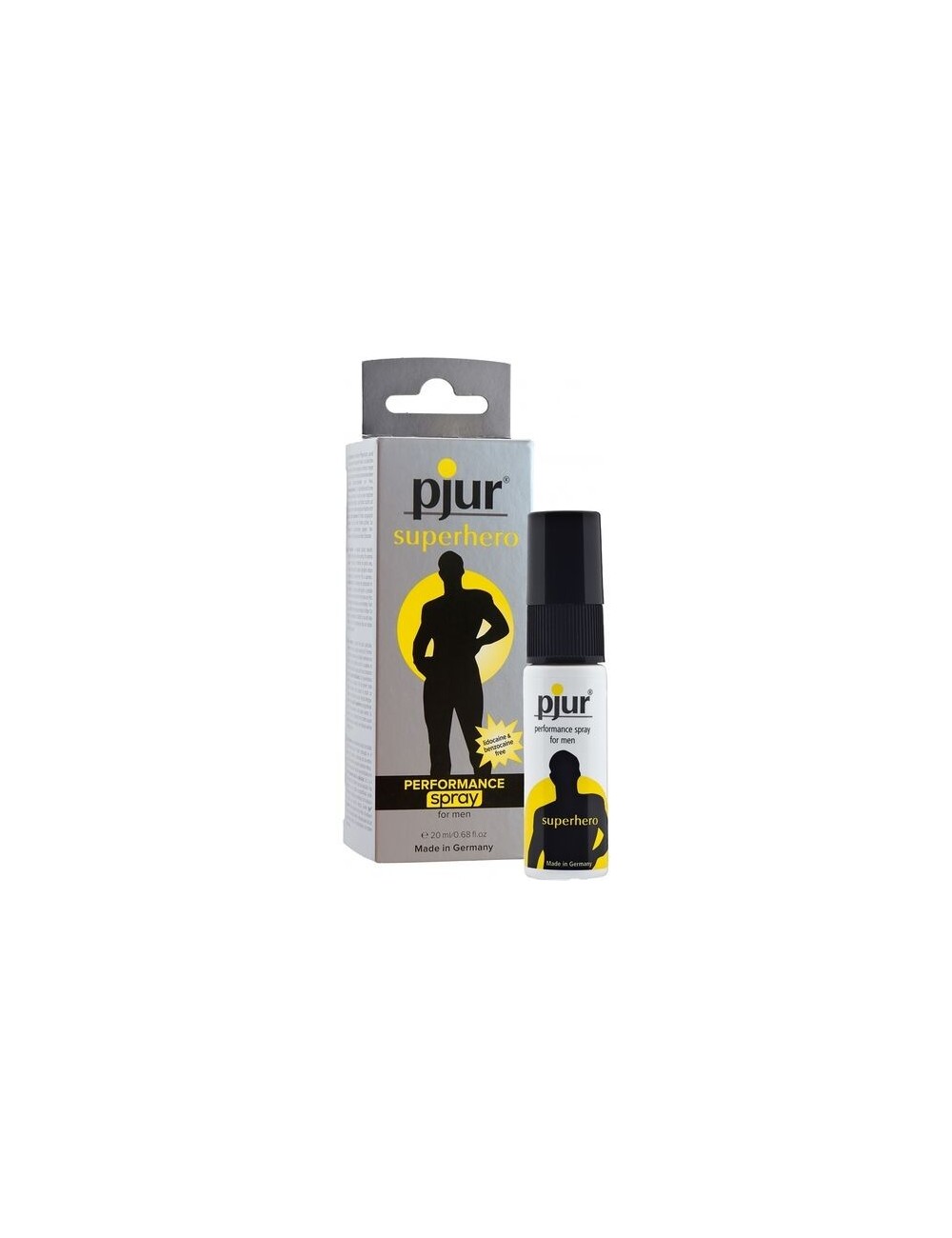 PJUR SUPERHERO PERFORMANCE SPRAY DELAY 20 ML - Aphrodisiaques - Pjur