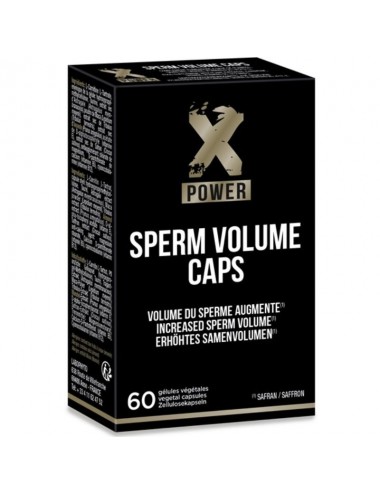 CAPSULES VOLUMIQUES XPOWER SPERME 60 CAPSULES - Plaisirs Intimes - XPOWER