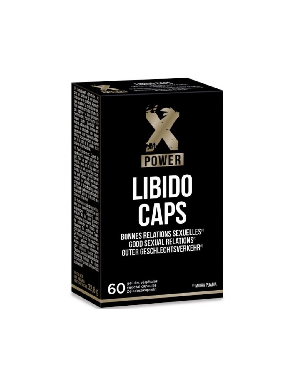 CAPSULES XPOWER LIBIDO 60 CAPSULES - Plaisirs Intimes - XPOWER