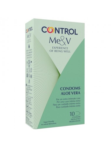 CONTROLE PRESERVATIFS ALOE VERA 10 UNITàS - Plaisirs Intimes - CONTROL CONDOMS