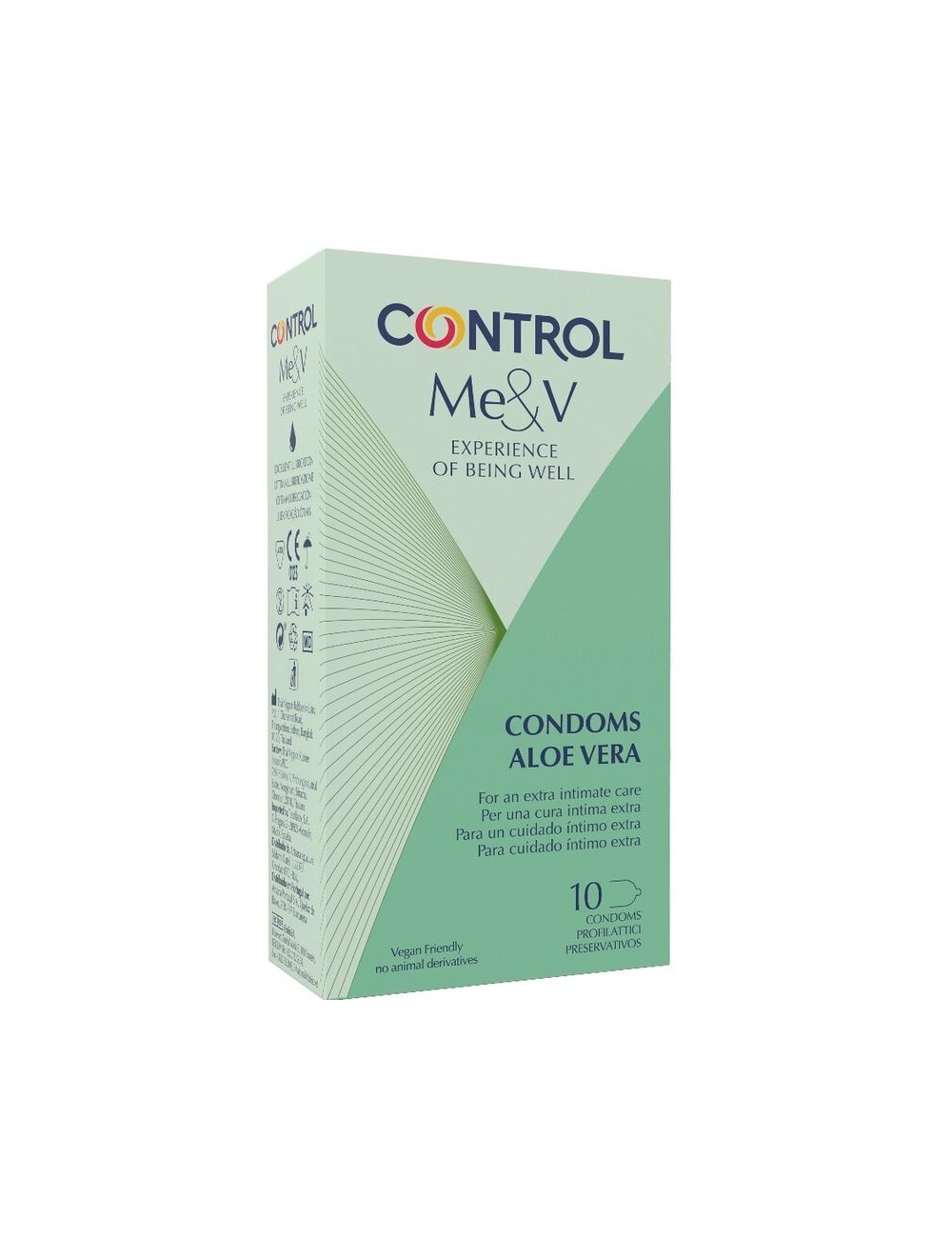 CONTROLE PRESERVATIFS ALOE VERA 10 UNITàS - Plaisirs Intimes - CONTROL CONDOMS