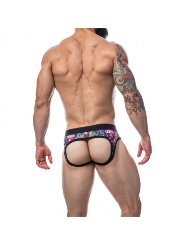 CUT4MEN - JOCKAIR PROVOCATIF COULEUR TATOUAGE TAILLE XL