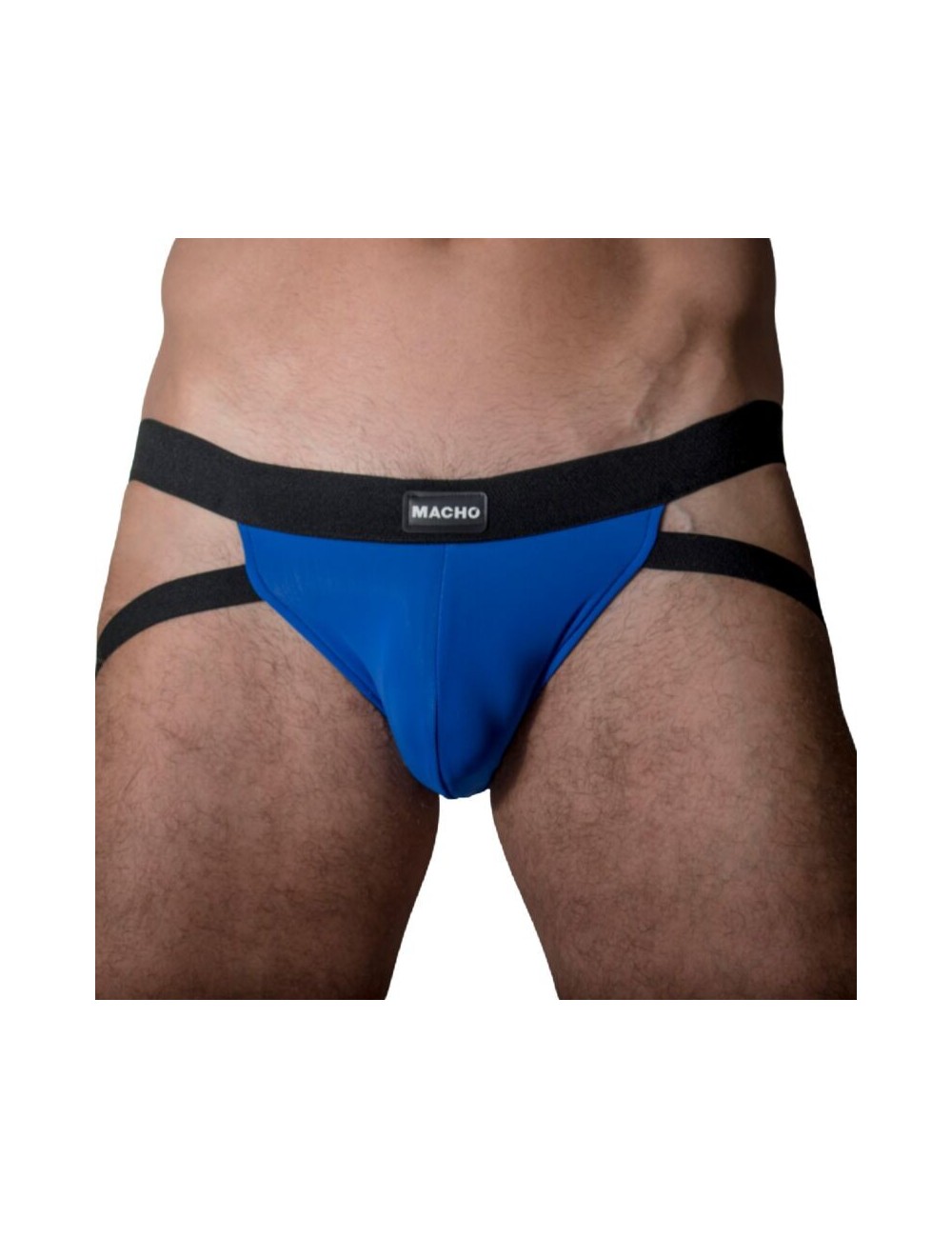JOCKSTRAP MACHO MX22B - BLEU S/M JOCKSTRAP MACHO MX22B - BLEU S/M