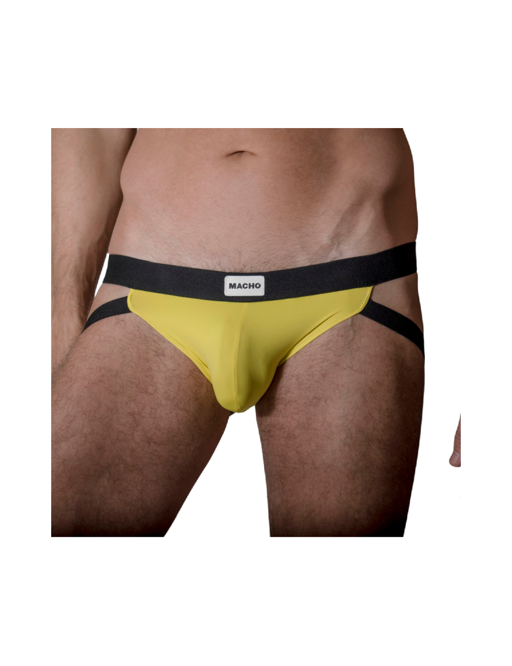 JOCKSTRAP MACHO MX22 - JAUNE TAILLE S/M