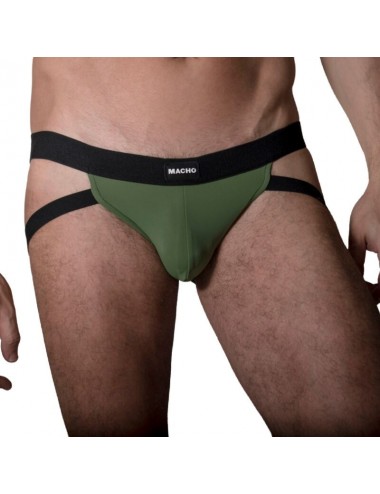 JOCKSTRAP MACHO MX22V COULEUR VERT TAILLE XL