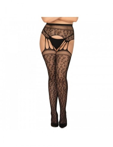 Lingerie - Bas - OBSESSIVE - S817 BAS MOUSSE XL/XXL - Obsessive Garter & Stockings