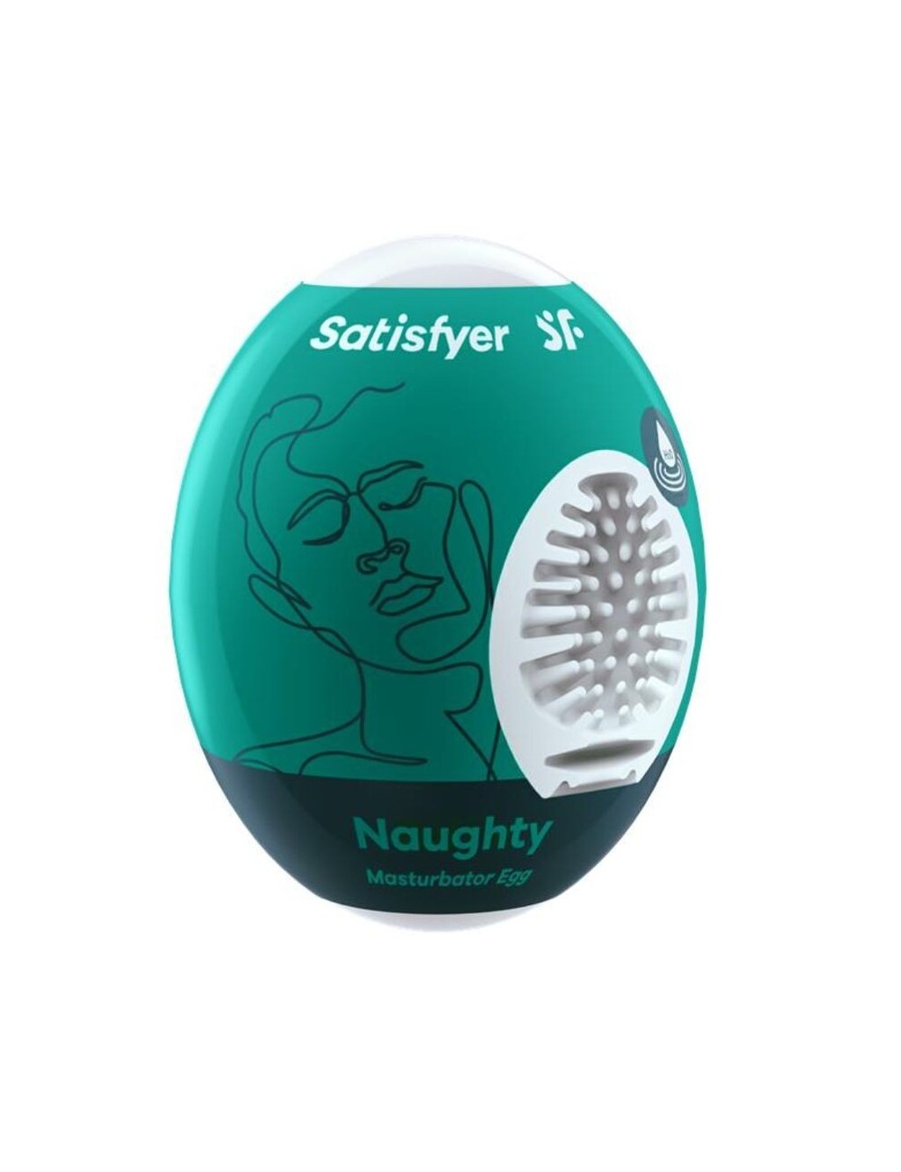Sextoys - Masturbateurs & Stimulateurs - UF MASTURBATEUR SATISFYER NAUGHTY - SATISFYER EGGS
