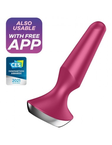 Sextoys - Vibromasseurs - SATISFYER PLUG ILICIOUS 2 PLUG VIBRATEUR - BAIE - SATISFYER CONNECT