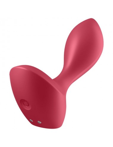 Sextoys - Vibromasseurs - BOUCHON VIBRANT SATISFYER BACKDOOR LOVER - ROUGE - SATISFYER PLUGS