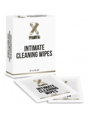 LINGETTES DE NETTOYAGE INTIME XPOWER 6 UNITàS - Hygiène - XPOWER