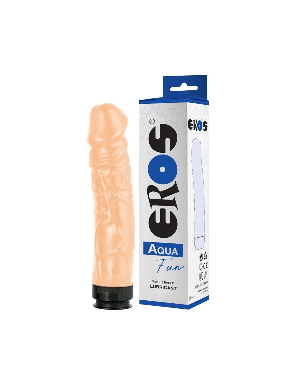 DILDO ET LUBRIFIANT à BASE D''EAU EROS AQUA FUN - Huiles de massage - Eros Toy Bottles