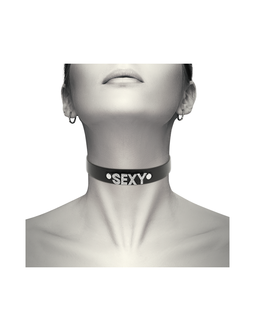Sextoys - Bondage - SM - COQUETTE HAND CRAFTED CHOKER VEGAN LEATHER - SEXY - Coquette Accessories