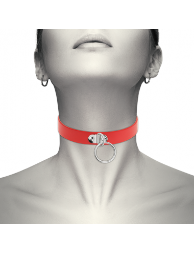 Sextoys - Bondage - SM - COQUETTE HAND CRAFTED CHOKER FETISH - RED - Coquette Accessories