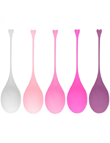 Sextoys - Boules de Geisha - EXERCICE OHMAMA 5 BALLES KEGEL - OHMAMA STIMULATING