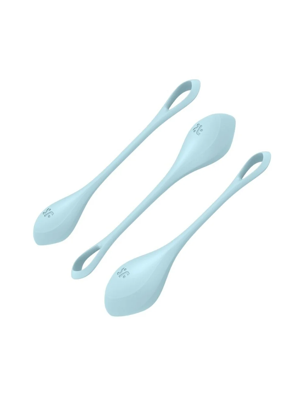 Sextoys - Boules de Geisha - ENSEMBLE D''ENTRAàNEMENT SATISFYER YONI POWER 2 - BLEU - SATISFYER BALLS Sextoys - Boules de Geisha - ENSEMBLE D''ENTRAàNEMENT SATISFYER YONI POWER 2 - BLEU - SATISFYER BALLS