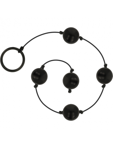 Sextoys - Jeux coquins - MINI BOULES CHINOISES OHMAMA - NOIR - OHMAMA STIMULATING