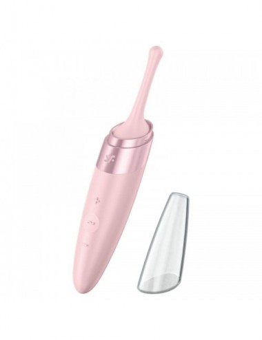 Sextoys - Masturbateurs & Stimulateurs - SATISFYER TWIRLING JOY CLIT TIP STIMULANT - FUCHSIA - SATISFYER VIBRATOR