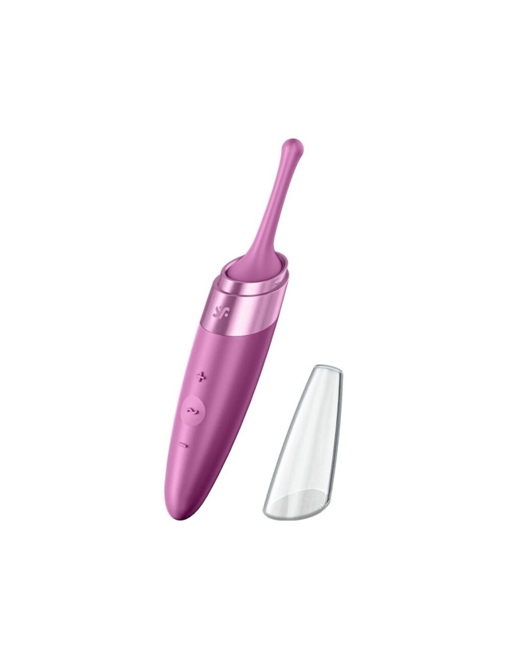 Sextoys - Masturbateurs & Stimulateurs - SATISFYER TWIRLING JOY CLIT TIP STIMULANT - FUCHSIA - SATISFYER VIBRATOR