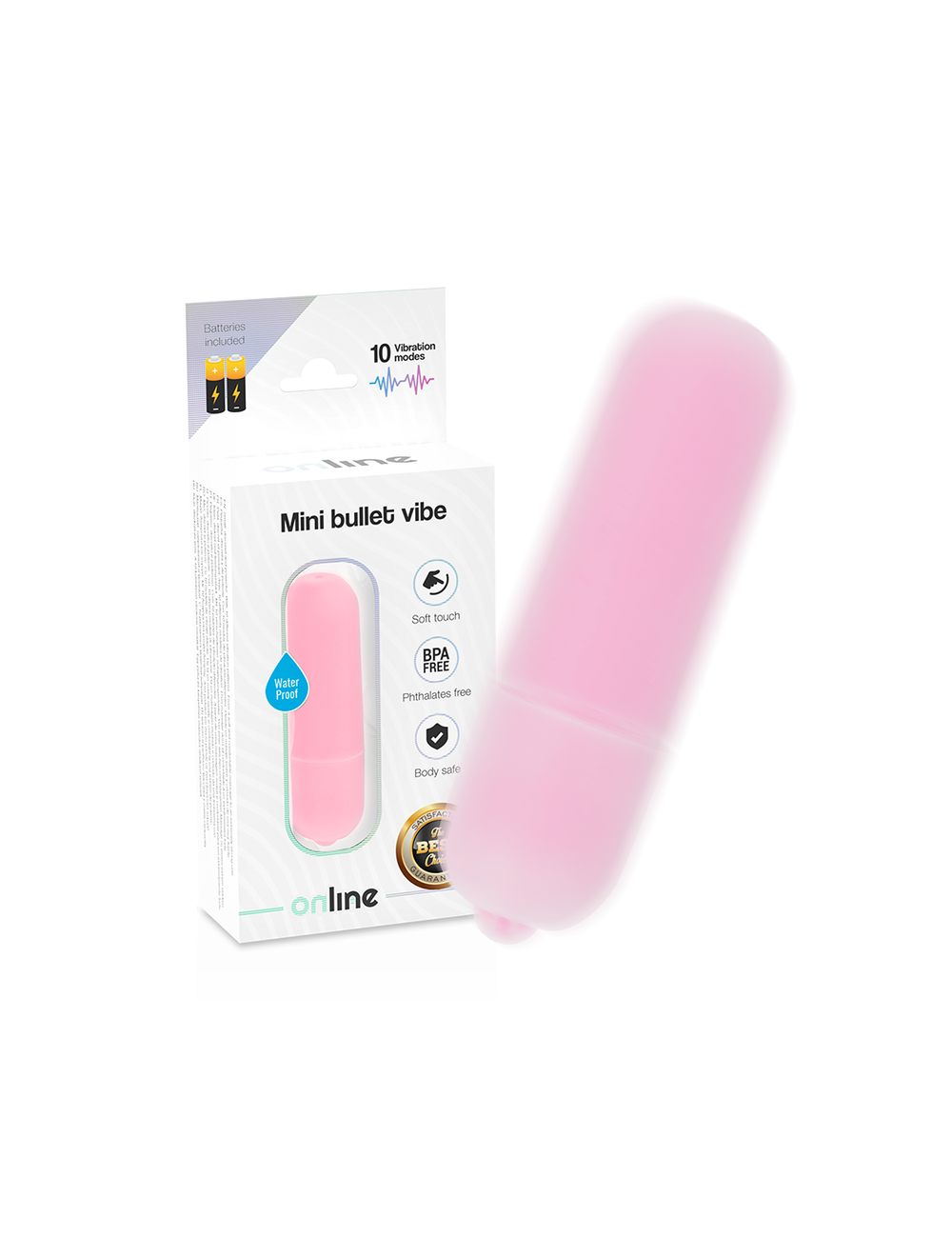 Sextoys - Vibromasseurs - MINI BULLET VIBE EN LIGNE - ROSE - ONLINE