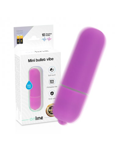 Sextoys - Vibromasseurs - MINI BULLET VIBE EN LIGNE - VIOLET - ONLINE