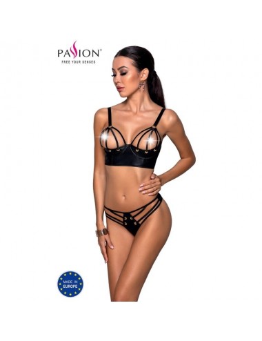 Lingerie - Ensembles de lingerie - ENSEMBLE BIKINI EN CUIR àCO PASSION MALWIA L/XL - Passion Woman Sets