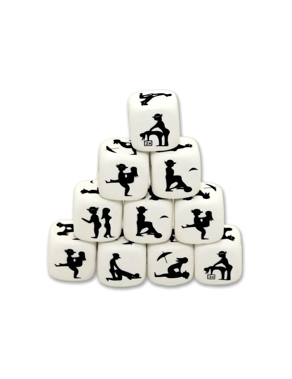 Sextoys - Humour - Comestibles - DIABLO PICANTE - JEU DE DàS DE POSTURE BLANC - DIABLO PICANTE Sextoys - Humour - Comestibles - DIABLO PICANTE - JEU DE DàS DE POSTURE BLANC - DIABLO PICANTE